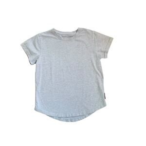 Little Bipsy Grey Cuffed Sleeve Tee